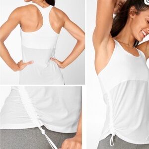 Fabletics Women's Black Racerback Tank Top